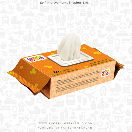 Shopping, Style and Us: India's Best Shopping and Self-help Blog - Bey Bee wet wipes usage. Though the wipes are mostly used for babies, even adults and elderly can use them. Each wipe is meant for a single use only to avoid cross-contamination.