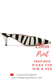 Shopping, Style and Us: India's Best Shopping and Self-Help Blog - Gianvito Rossi 55 Zebra-Print Calf Hair Mules