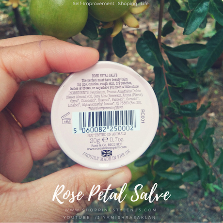 Shopping, Style and Us: India's Best Shopping and Self-Help Blog: Rose Petal Salve review, price and pictures