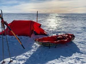 Antarctica 2018: Sastrugi Slows O'Brian and Rudd