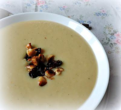 Creamy Parsnip Soup, with Ginger & Cardamom