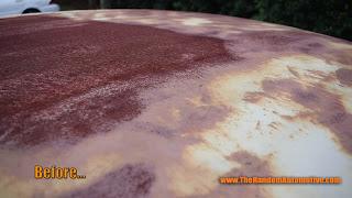 naval jelly on a rusty car 1971 ford torino safe rust removal how to remove rust