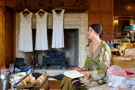Hengrave Hall Wedding Photography | Alice and Nick the bride considers her speech