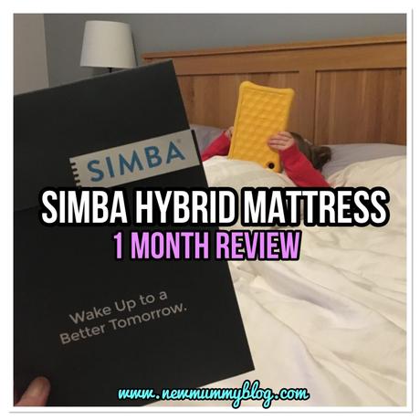 Simba Hybrid mattress review after one month | #SimbaSleep