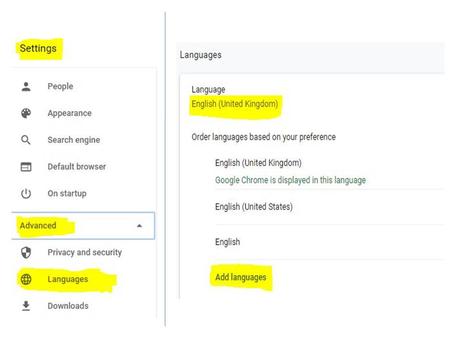 How To Change Language In Google Chrome