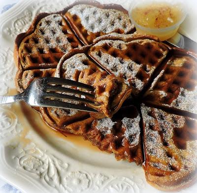 Spiced Pumpkin Waffles