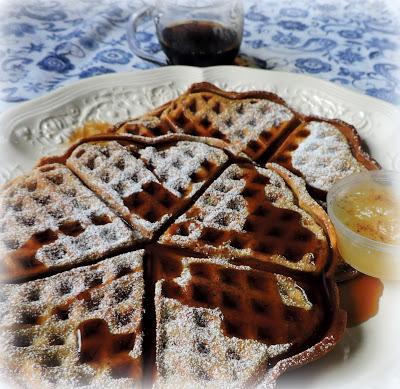 Spiced Pumpkin Waffles