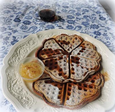 Spiced Pumpkin Waffles