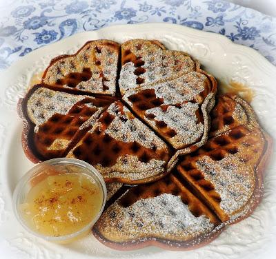 Spiced Pumpkin Waffles