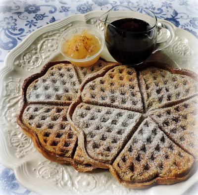 Spiced Pumpkin Waffles