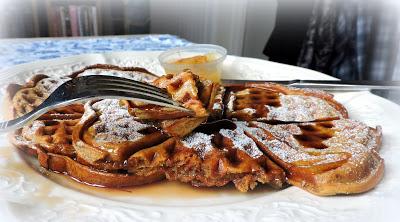 Spiced Pumpkin Waffles