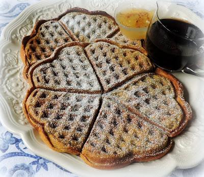 Spiced Pumpkin Waffles