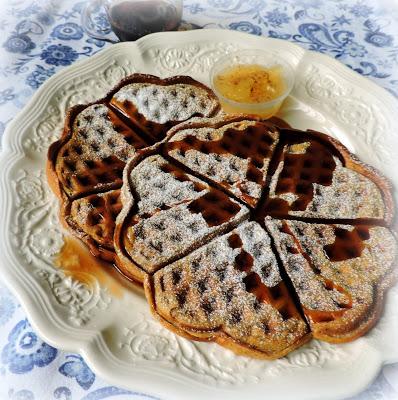 Spiced Pumpkin Waffles