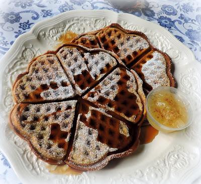 Spiced Pumpkin Waffles