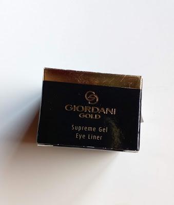 Giordani Gold Supreme Gel Eye Liner - Rich Black Review & Swatch