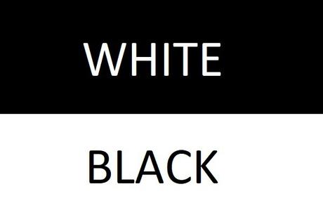 Sign 10: You Are Black or White Only