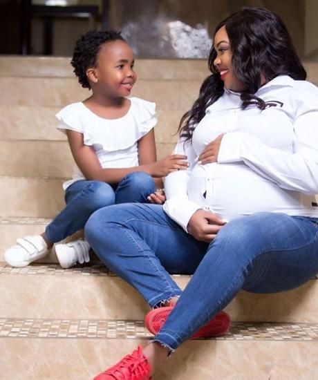 Jaguar’s drama queen baby mama Magda Ngima heavily pregnant with baby number three