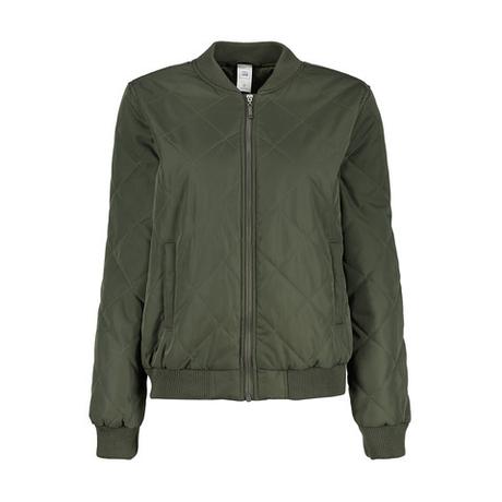 One item, three ways: the khaki bomber