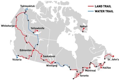 Canadian Becomes First to Hike the Length of The Great Trail Canadian Becomes First to Hike the Length of The Great Trail