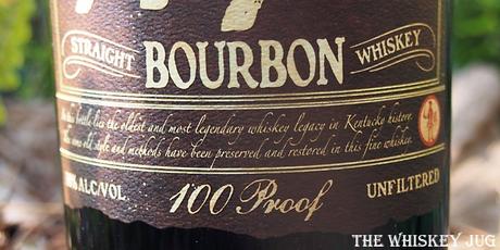 James E Pepper 1776 Bourbon Label