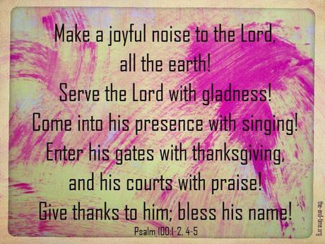 Gratitude abounds, the LORD is so worthy to be loved and praised!