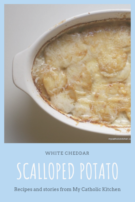 White Cheddar Scalloped Potatoes