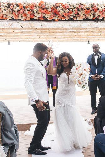 real wedding cindy glen ceremony photography groom and bride near althar stanlo photography