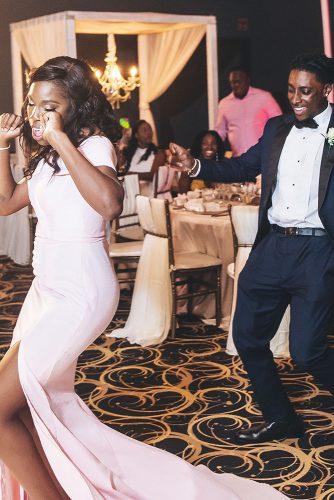 real wedding photography cindy glen bridesmaim and groomsmen on the dancefloor stanlo photography