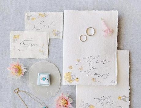 wedding vows for her rings vows papers design