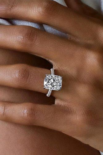 engagement ring trends 2018 pave band diamond
