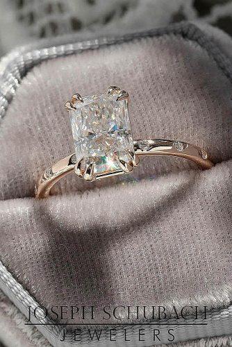 engagement ring trends 2018 oval cut simple classic rose gold