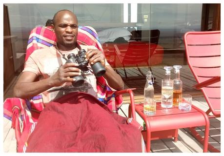 Amewin jackpot! Dennis Oliech and K24 producer enjoy baecation in Masai Mara (Photos)