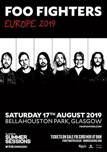 News: Foo Fighters coming to Glasgow