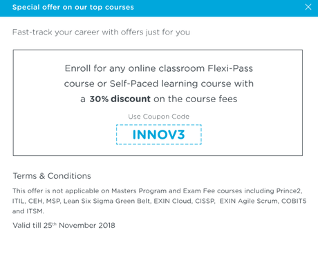 SimpliLearn Black Friday Cyber Monday Sale 2018 Upto 30% OFF Courses