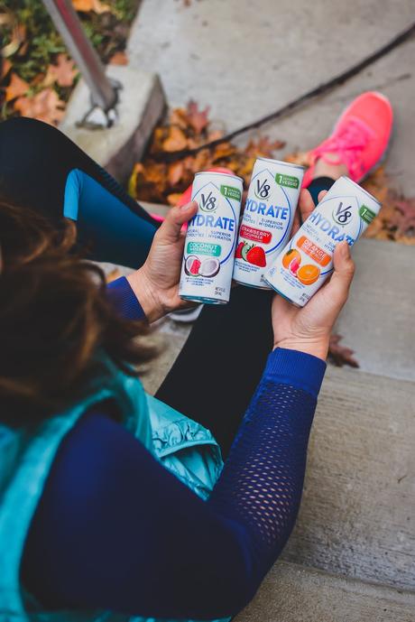 V8+hydrate drink, lifestyle, fitness blogger, healthy drink, mom blogger, dc blogger, cocktaiul/moicktail, low sugar drink, vegetable drink, photos, myriad musings 