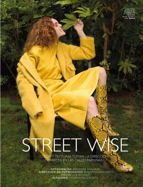 Amelia Grace is “Street Wise” for Grazia by Benjamin Kanarek