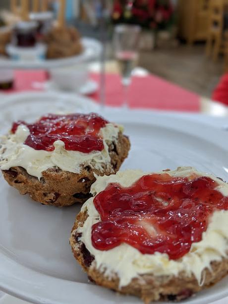 Cranberry Cinnamon Scones Christmas Afternoon Tea