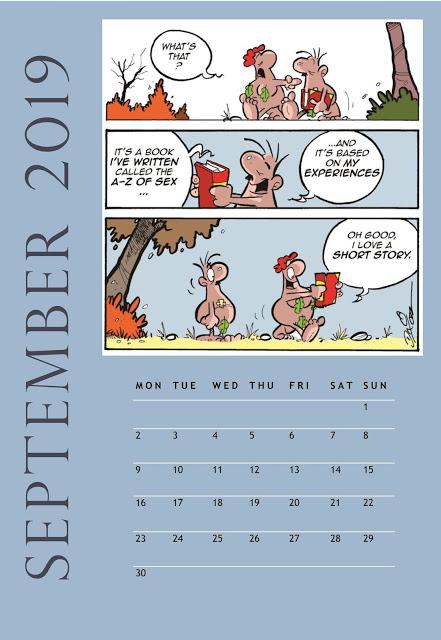 Adam & Eve get their first calendar