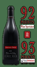 Panther Creek Cellars 2015 Lazy River Pinot Noir is sourced from the Willamette Valley's Yamhill-Carlton wine region. 