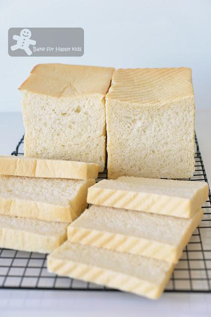 Japanese milk square bread shokupan less sugar less salt