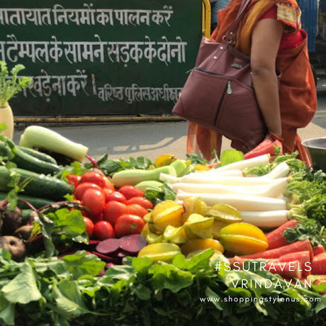 Shopping, Style and Us: India's Best SHopping and Selfhelp Blog- Fresh green salad in front of ISKCON