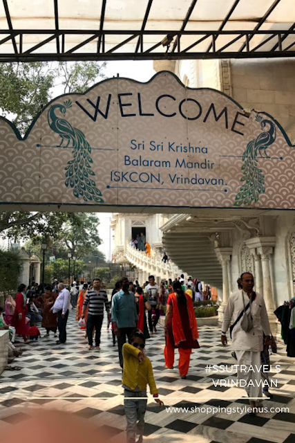 Shopping, Style and Us: India's Best Shopping and Self-Improvement Blog - ISKCON Temple, Vrindavan
