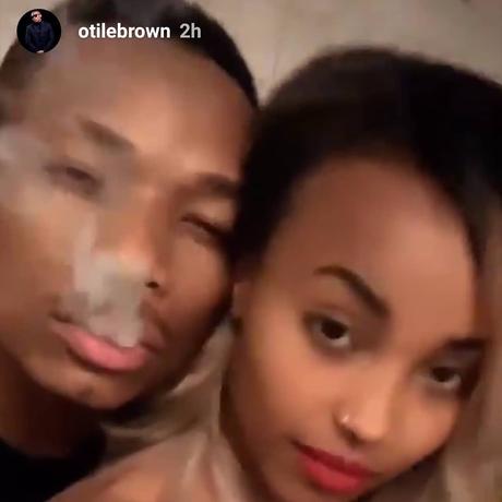 Otile Brown parades his new catch after Vera Sidika claimed he couldn’t satisfy her