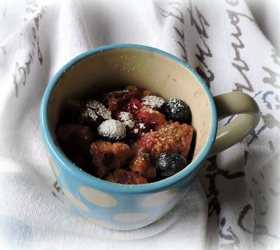 Berry French Toast in a Mug