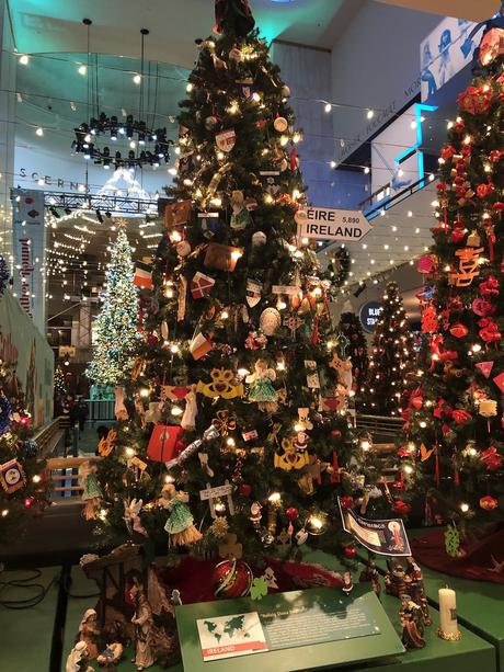 Visiting the Christmas Around the World Exhibit is one of the Best things to do in Chicago during the holidays