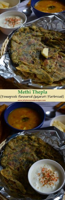 Gujarati Methi Thepla Recipe, How to make Methi Thepla | Fenugreek flavoured Gujarati Flatbread