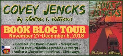 Covey Jencks by Shelton L Williams - Narrated by Kathy James- Feature and Review