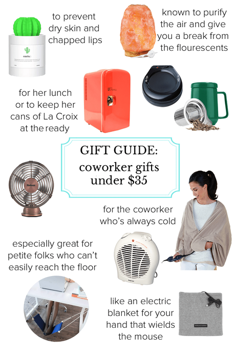 Gift Guide: Best Gifts for Coworkers Under $35