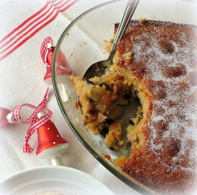 Apple & Mincemeat Pudding