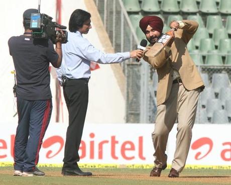 Sidhu was good against Spin ~ but now plays against the Nation